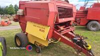 New Holland round baler net wrap, control box in office - 2