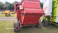 New Holland round baler net wrap, control box in office - 3