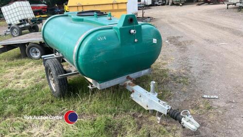 Water bowser trailer