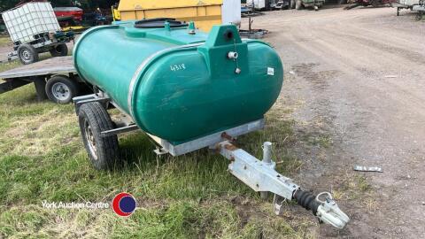 Water bowser trailer