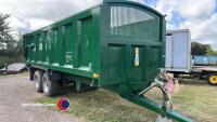 Bailey TB18 grain trailer, air brakes, rollover sheet, 2020 - 2