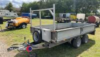 Ifor Williams trailer 12ft, new lights, new brakes cables and comes with sides - 2