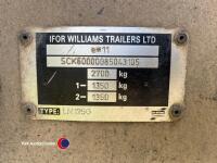 Ifor Williams trailer 12ft, new lights, new brakes cables and comes with sides - 6