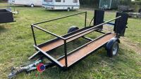 Single axle quad trailer - 2