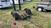 Single axle roller trailer - 2
