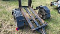 Single axle roller trailer - 3