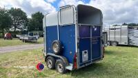 Ifor Williams 505 hunter blue horsebox, partition with breast bars for 2 horses, good tyres, tows lovely - 3