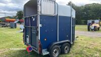 Ifor Williams 505 hunter blue horsebox, partition with breast bars for 2 horses, good tyres, tows lovely - 4