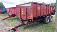 Easterby 12T with hydraulic door and sprung drawbar, super singles, good floor - 2
