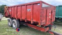 Easterby 12T with hydraulic door and sprung drawbar, super singles, good floor - 5