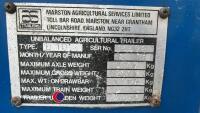 AS Marston D10 10T dropside tipping trailer - 6