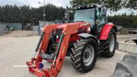 Massey Ferguson 5470 tractor with loader, full suspension, 5002 hours, PO60 TEV