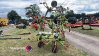 Claas Volto 740HR, 6 rotor tedder, spares and PTO in office - 3