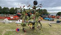 Claas Volto 740HR, 6 rotor tedder, spares and PTO in office - 5
