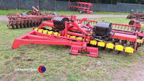 Vaderstad 4m discs with double D roller, 2008