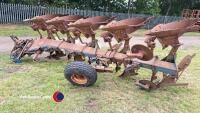Ransomes 5F plough - 3