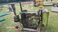 Perkins 6 cylinder engine, good working order when removed from Claas combine - 2