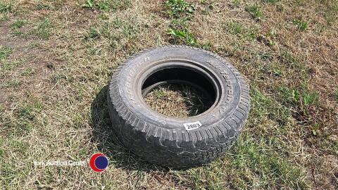 General grabber 265/70 R16 tyres