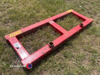 Foster bale spike, no brackets, needs work - 2