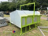 Calf creep feeder with new trough