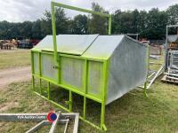 Calf creep feeder with new trough - 3