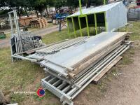 Bateman fixed sheep handling system, will hold 250 adult sheep - 2