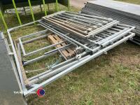 Bateman fixed sheep handling system, will hold 250 adult sheep - 5