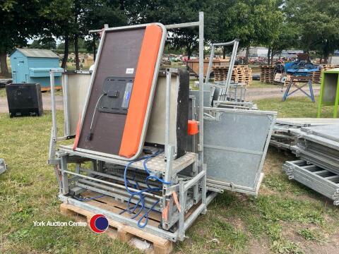 Ritchie Combi Clamp sheep system, c/w weigh platform, Tru test weigh bars, Tru test XPR 2 EID reader, Tru test XR5000 weigh head