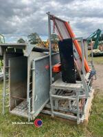 Ritchie Combi Clamp sheep system, c/w weigh platform, Tru test weigh bars, Tru test XPR 2 EID reader, Tru test XR5000 weigh head - 5