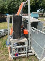 Ritchie Combi Clamp sheep system, c/w weigh platform, Tru test weigh bars, Tru test XPR 2 EID reader, Tru test XR5000 weigh head - 8