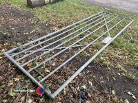 Galvanised gate 12ft