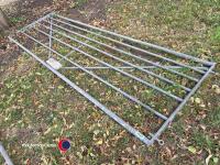 Galvanised gate 12ft - 2