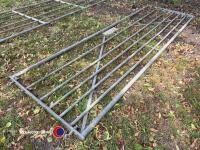 Galvanised gate 12ft - 3
