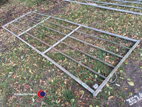 Galvanised gate 12ft