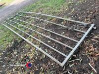 Galvanised gate 12ft - 2