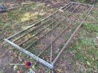Galvanised gate 12ft - 2