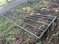 Galvanised gate 12ft - 3