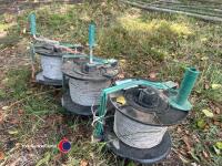 3 x reel electric fencing systems - 2
