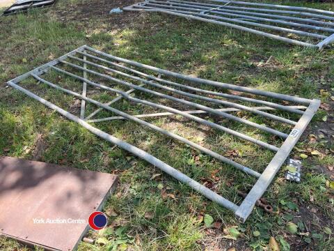 10ft galvanised gate