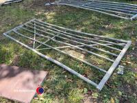 10ft galvanised gate