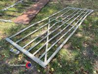10ft galvanised gate - 2