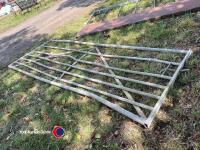 10ft galvanised gate - 3