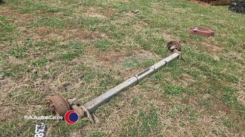 Graham Edwards trailer axle, 2015 GET126 1500kg rated