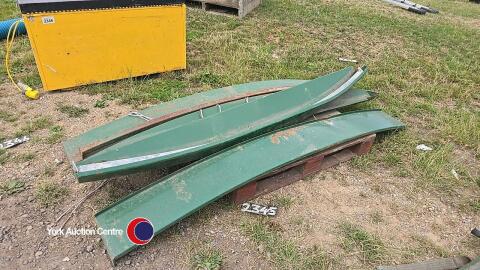 2 x front boards to fit 13T Bailey trailers
