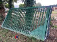 2 x yard gates, 24ft span, 6ft6in high