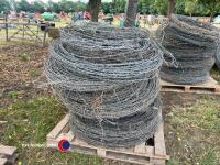 Barbed wire, used - 2