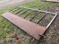 1 feed gate, 2.9m long - 4