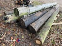 Pallet of strainer posts - 3