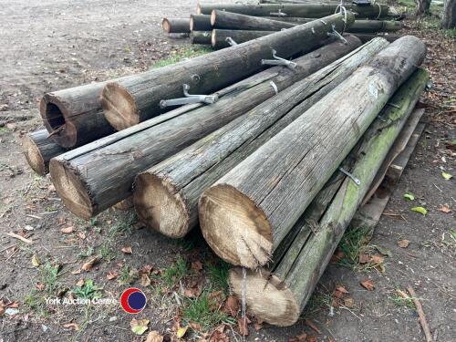 Pallet of strainer posts