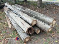 Pallet of strainer posts - 2
